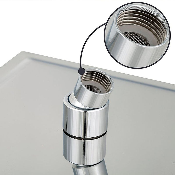 BowLift | Wall Mounted Fixed Shower Head Modern Style Metal Shower Head