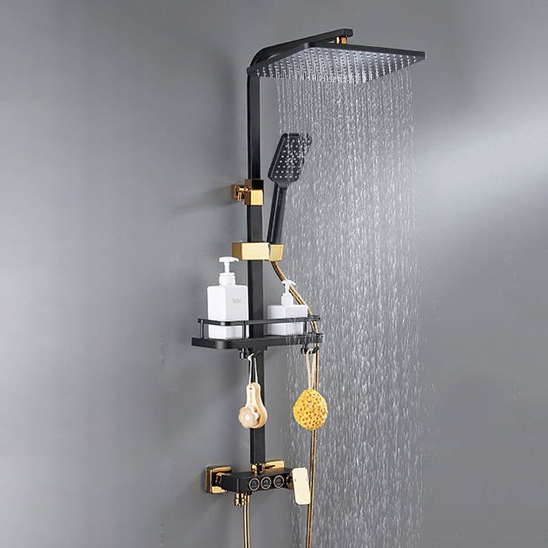 BowLift | Modern Shower System Wall-Mounted Stain-Resistant Shower System with Hand Shower