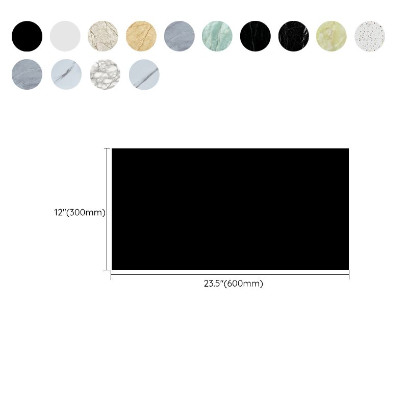 BowLift | Single Tile Wallpaper PVC Rectangular Peel and Stick Splashback