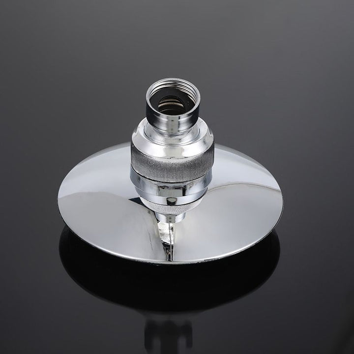 BowLift | Round Shape Shower Head Modern Swiveling Wall Mounted Fixed Shower Head
