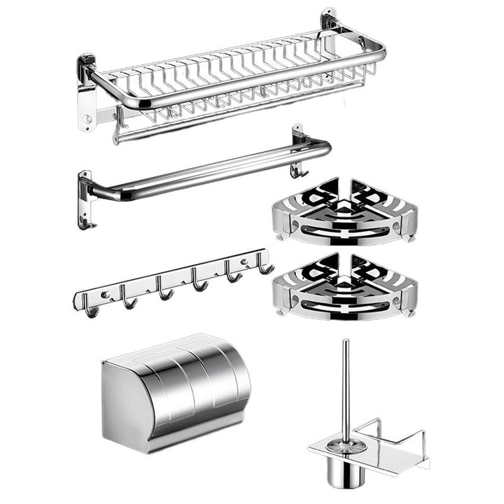BowLift | Minimalistic Bathroom Accessories Set Paper Holder Towel Bar Stainless Steel Bathroom Set