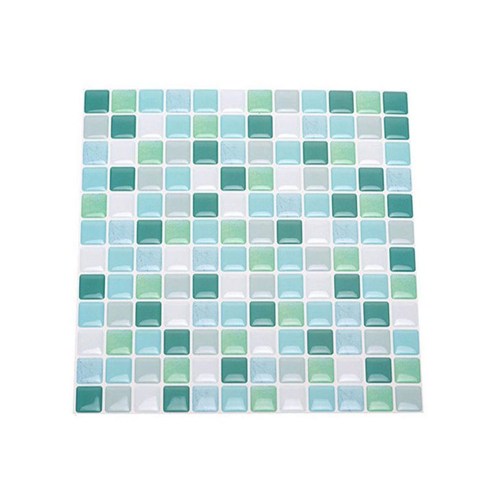 BowLift | Plastic Peel & Stick Mosaic Tile Waterproof Peel & Stick Mosaic Tile with Square Shape