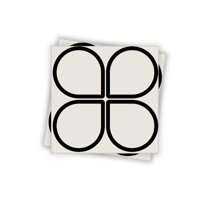 BowLift | Sample print Peel & Stick tile square waterproof single tile