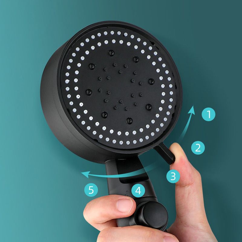 BowLift | Plastic head shower head bathroom handheld shower head with adjustable spray pattern