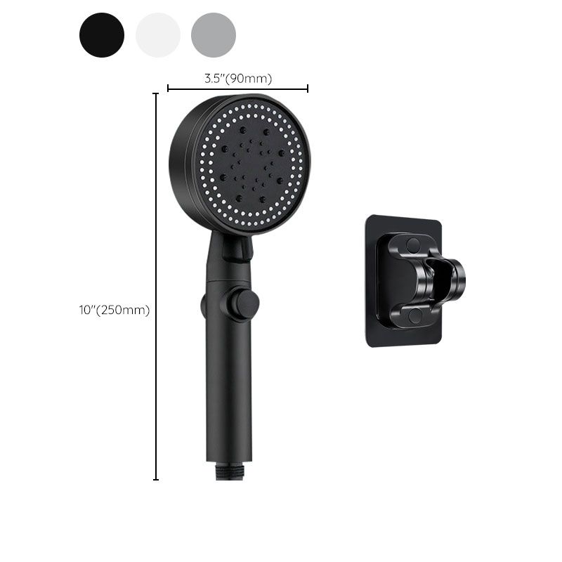 BowLift | Contemporary Shower Head Combination Handheld Shower Plastic Wall Mount Round Shower Head