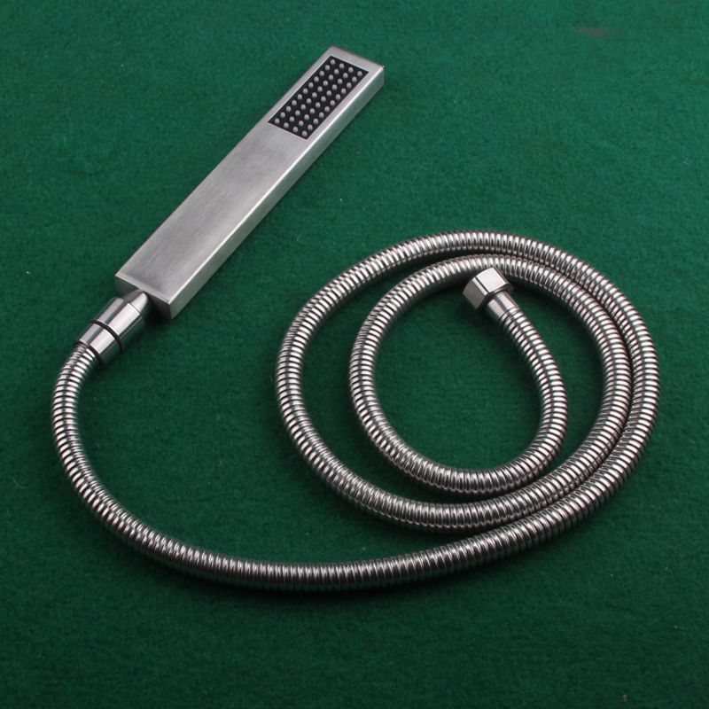 BowLift | Simple Rectangle Shower Head 304 Stainless Steel Hand Shower