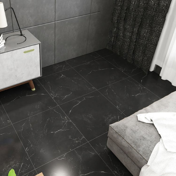 BowLift | Peel and Stick Vinyl Floor Low Gloss PVC Flooring with Marble Look