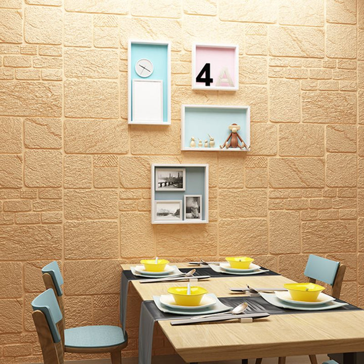 BowLift | Modern PVC Cladding Smooth Wall Interior 3D Living Room Plank Set of 1