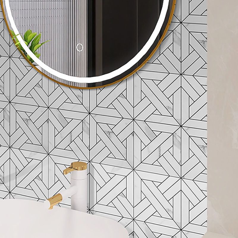 BowLift | Modern Peel and Stick Tiles Mosaic Tile Peel and Stick Splash Guard