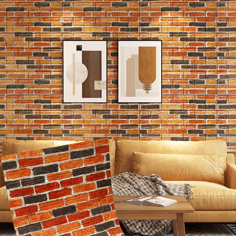 BowLift | Industrial Wall Panel 3D Brick Wall Panels Waterproof Stickers Wall Tiles Set of 10