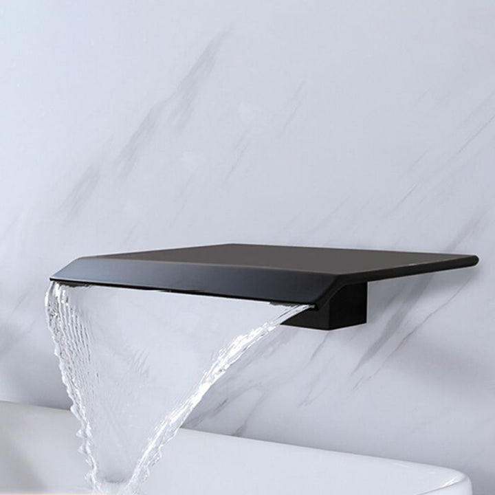 BowLift | Modern Wall-Mounted Bathroom Faucet Low Arc Solid Brass Faucet