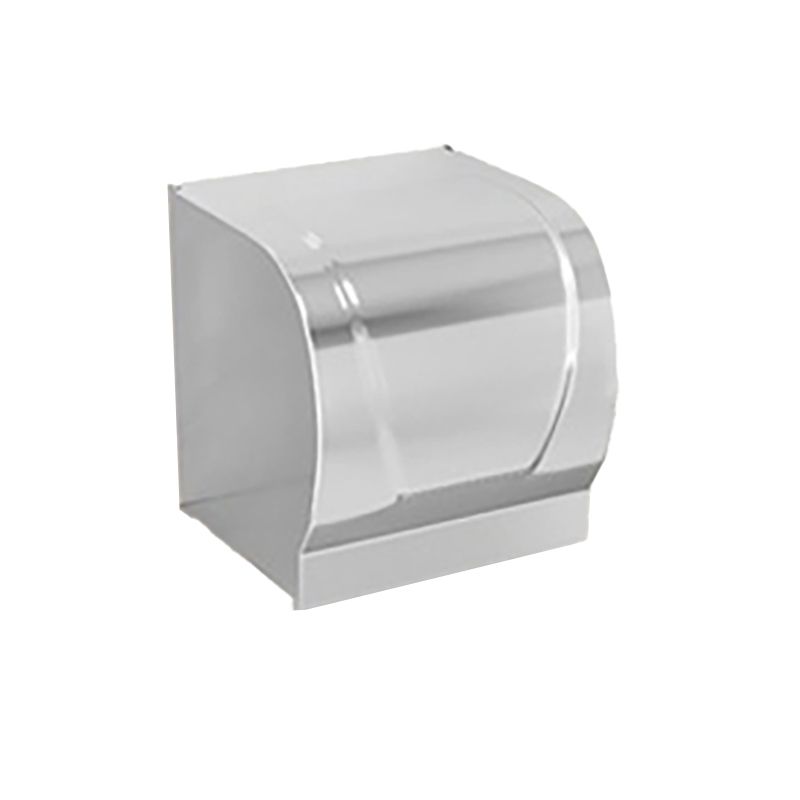 BowLift | Chrome/Black Classic Bathroom Accessory Set Modern Bath Shelf/Towel Bar & Paper Holder