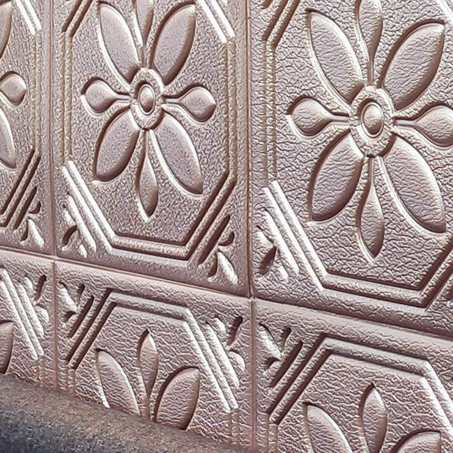 BowLift | Modern Wall Panel Floral 3D Print Peel and Stick Waterproof Wall Panels