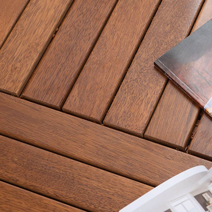 BowLift | Basic Wood Outdoor Floor Tiles Click Patio Floor Tiles