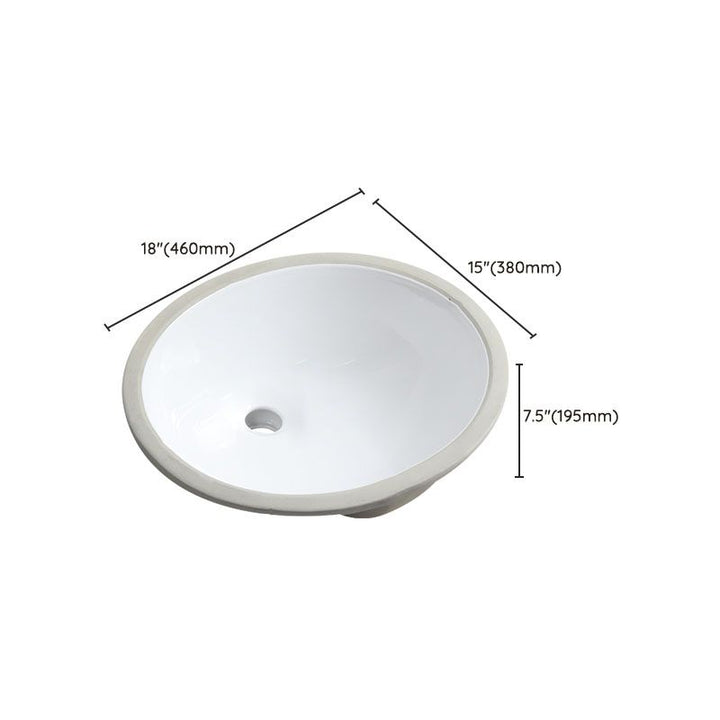 BowLift | Modern Oval Washstand Ceramic Table Installation Sink Bathroom