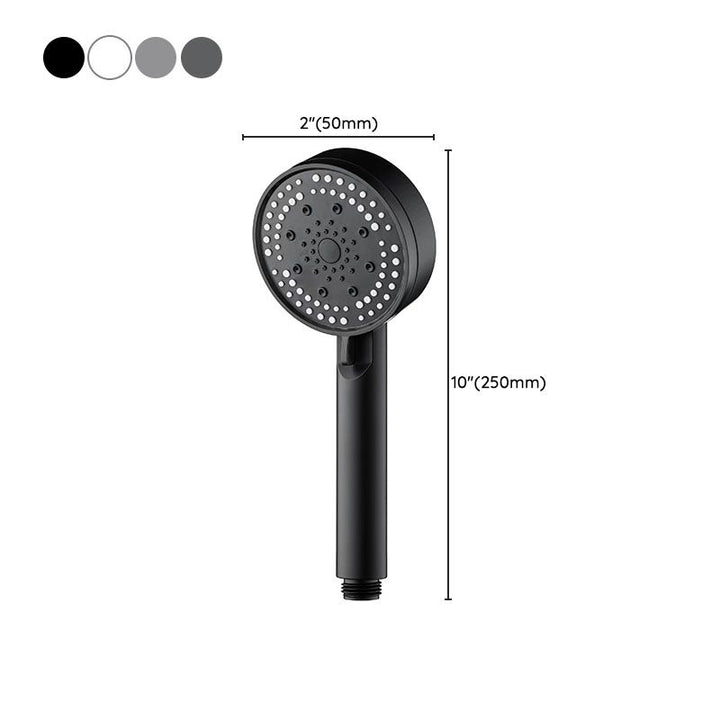 BowLift | Standard Plastic Shower Head Self-Cleaning Round Handheld Shower Heads