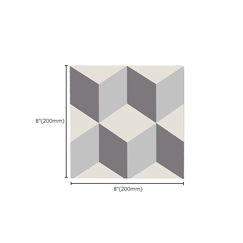 BowLift | Square Interior Vinyl Flooring Peel and Stick 3D Print Vinyl Flooring