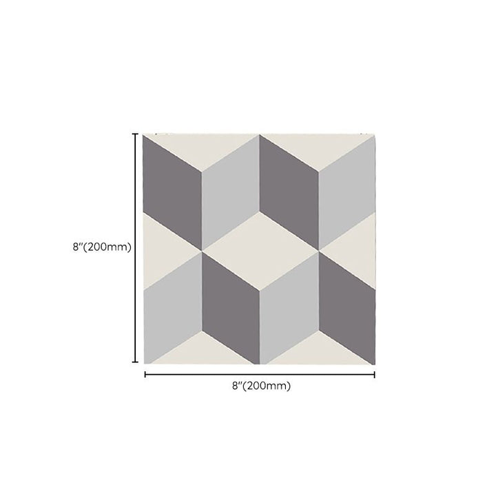 BowLift | Square Interior Vinyl Flooring Peel and Stick 3D Print Vinyl Flooring