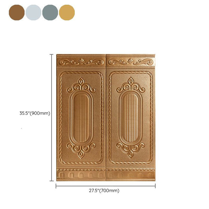 BowLift | Glam Style Wall Cladding Living Room Peel and Stick 3D Embossed Waterproof Wall Cladding
