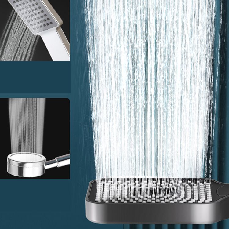 BowLift | Rectangular Hand Shower Self-Cleaning Wall Mount Hand Shower
