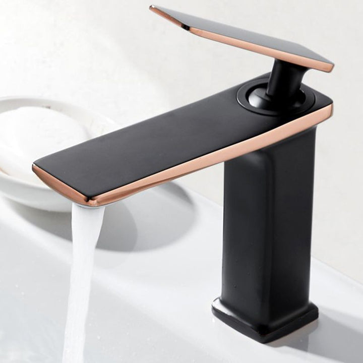 BowLift | Single Hole Sink Faucet 6.69" H Modern Luxury Sink Faucet