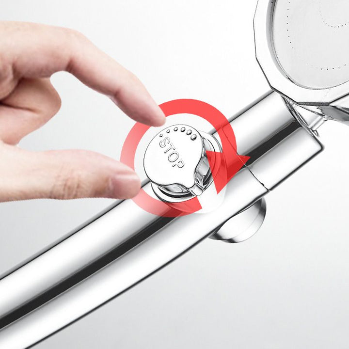 BowLift | Modern Style Hand Shower Plastic Shower Head with Adjustable Water Flow