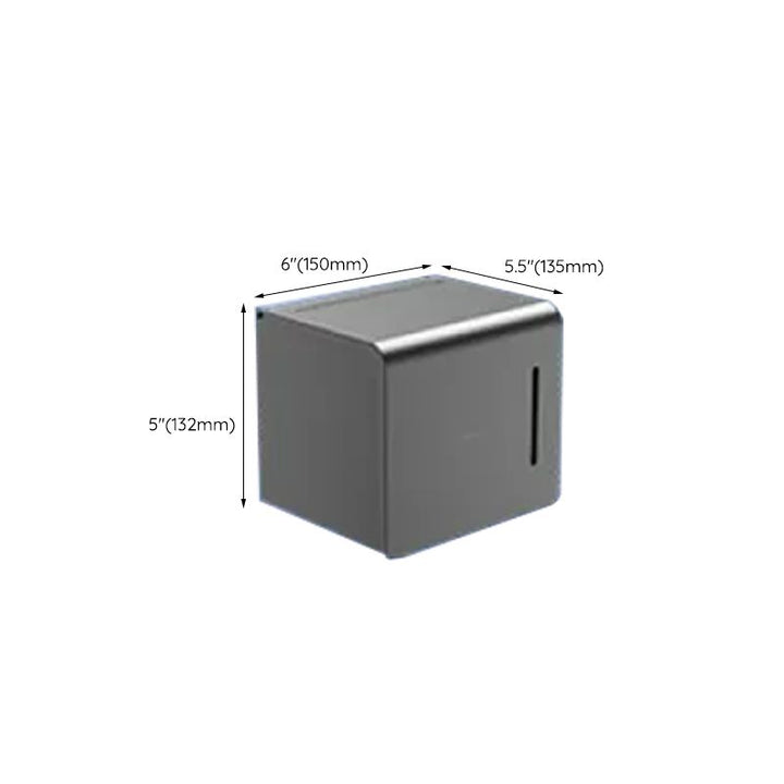 BowLift | Contemporary bathroom accessory set made of aluminum with towel holder/bath shelf