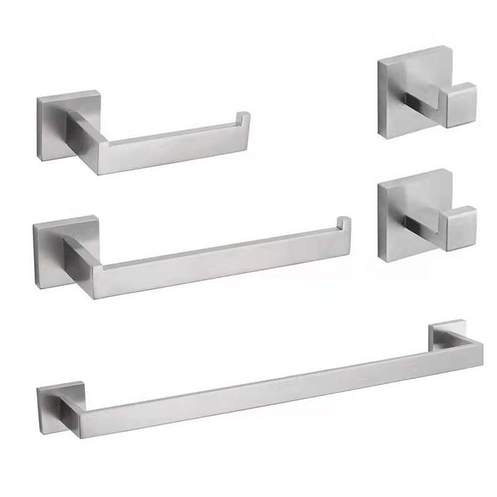BowLift | Stainless Steel Bathroom Accessories Single Piece or in Set Modern Bathroom Set