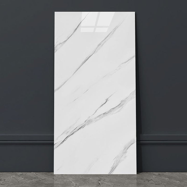 BowLift | Modern Marbling Single Plate Waterproof Back Wall Rectangular Wall Tile