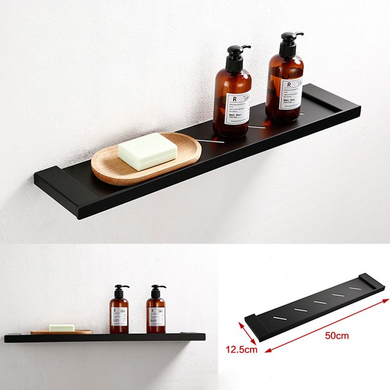 BowLift | Traditional Bathroom Accessories Hardware Set in Black Metal