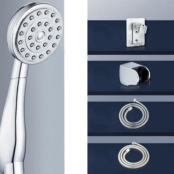 BowLift | Contemporary Brass Round Hand Shower Water Filtration Shower Head