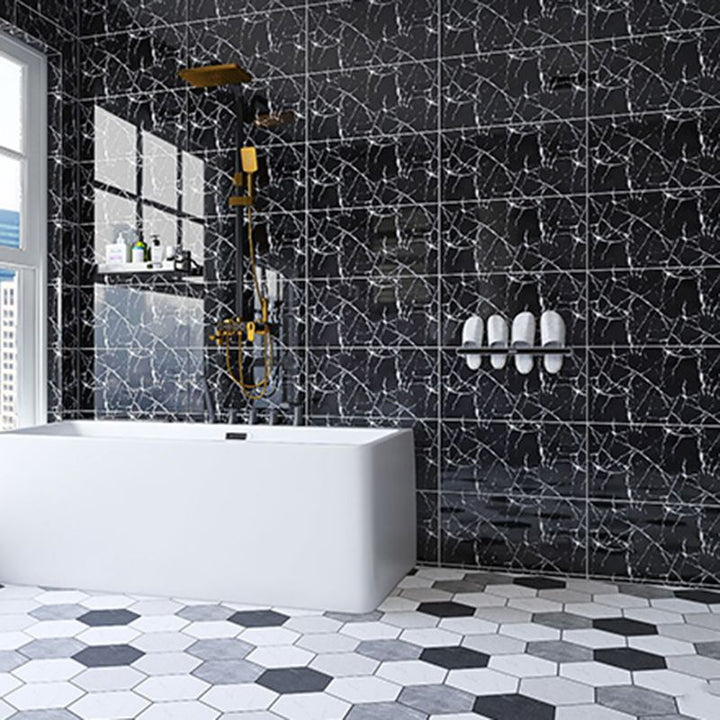 BowLift | Modern Bathroom Wall Tile Peel and Stick Waterproof Imitation Ceramic Tile