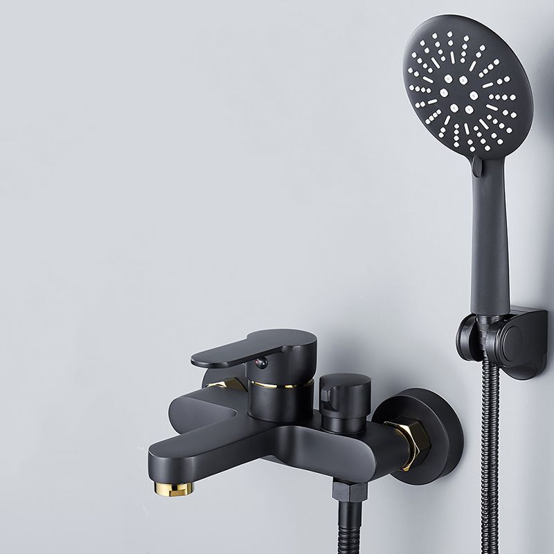 BowLift | Modern Bathtub Faucet Lever Handle Wall Mounted Fixed Bathtub Faucet