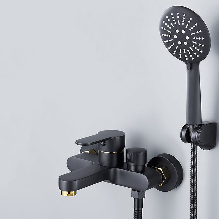 BowLift | Modern Bathtub Faucet Lever Handle Wall Mounted Fixed Bathtub Faucet