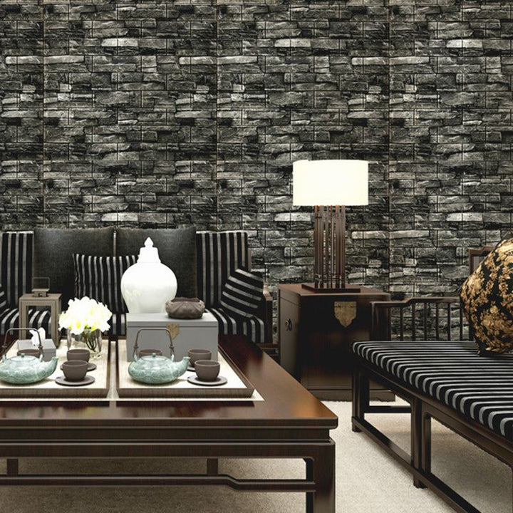 BowLift | Farmhouse Wall Panel 3D Brick Bedroom and Living Room Wall Panels Set of 2