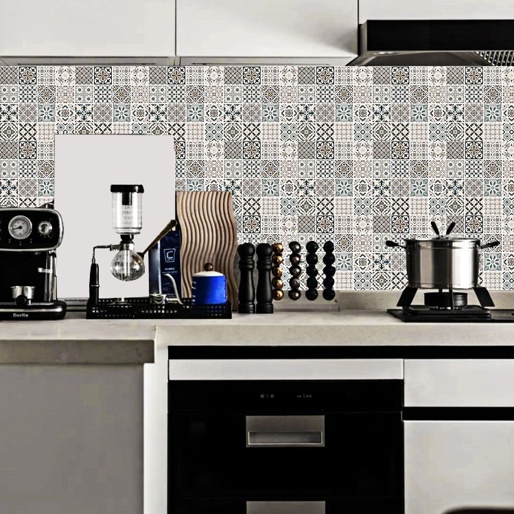 BowLift | Mosaic Tile Wallpaper Plastic Stain Resistant Peel and Stick Mosaic Tiles
