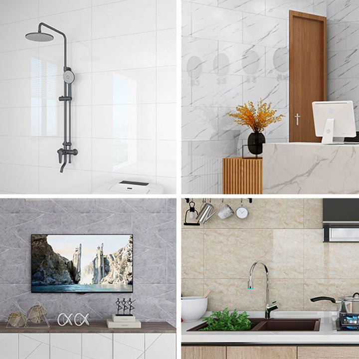 BowLift | Modern Peel and Stick Backsplash Wall Tile PVC Tile-Peel & Stick