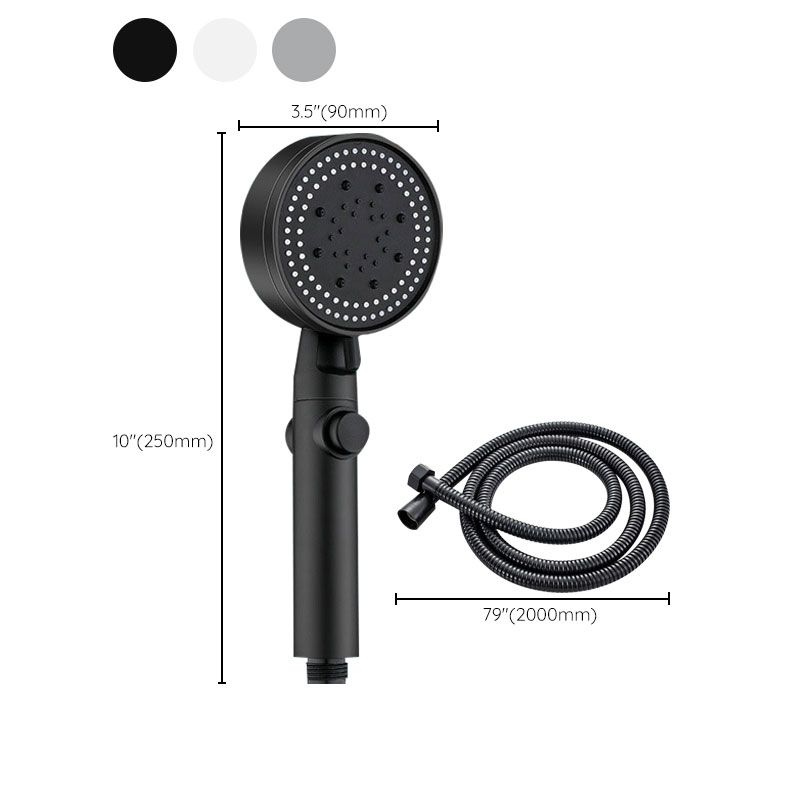 BowLift | Contemporary Shower Head Combination Handheld Shower Plastic Wall Mount Round Shower Head