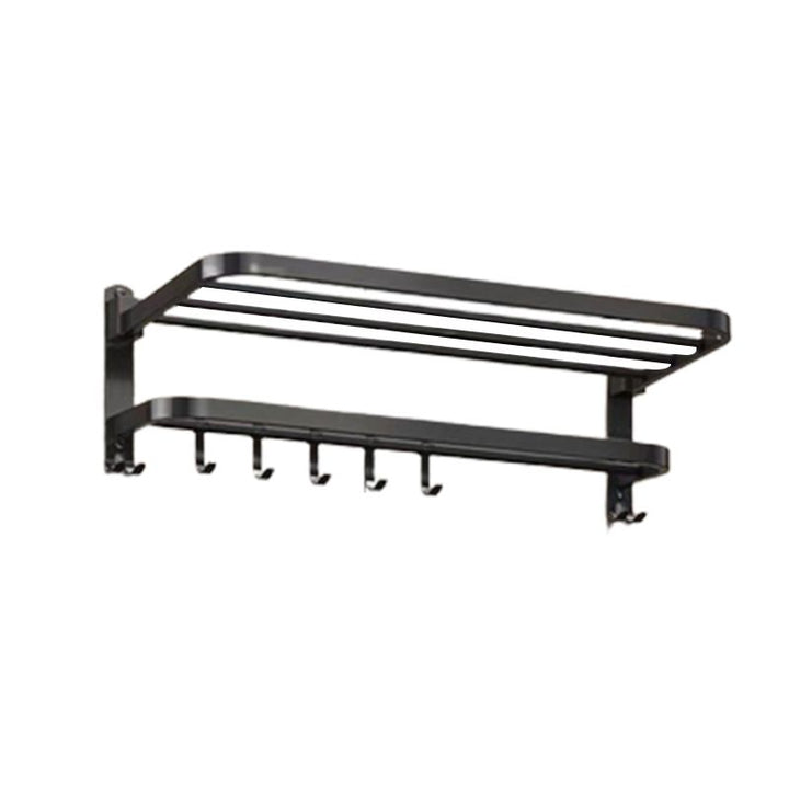 BowLift | Matt black bathroom accessory set Modern bathroom accessory hardware set
