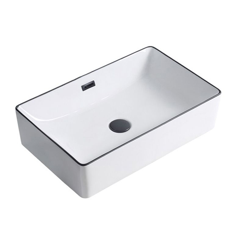 BowLift | Modern porcelain floor washbasin Rectangular washbasin for the bathroom