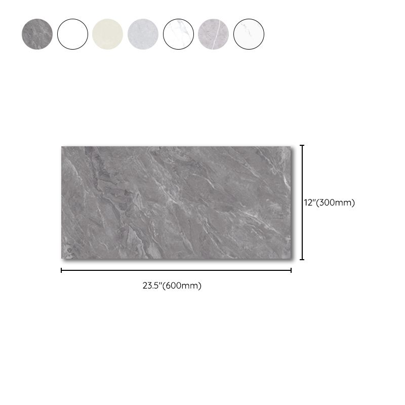 BowLift | Rectangular Mold Resistant Tile PVC Single Peel & Stick Tile for Splashback Wall