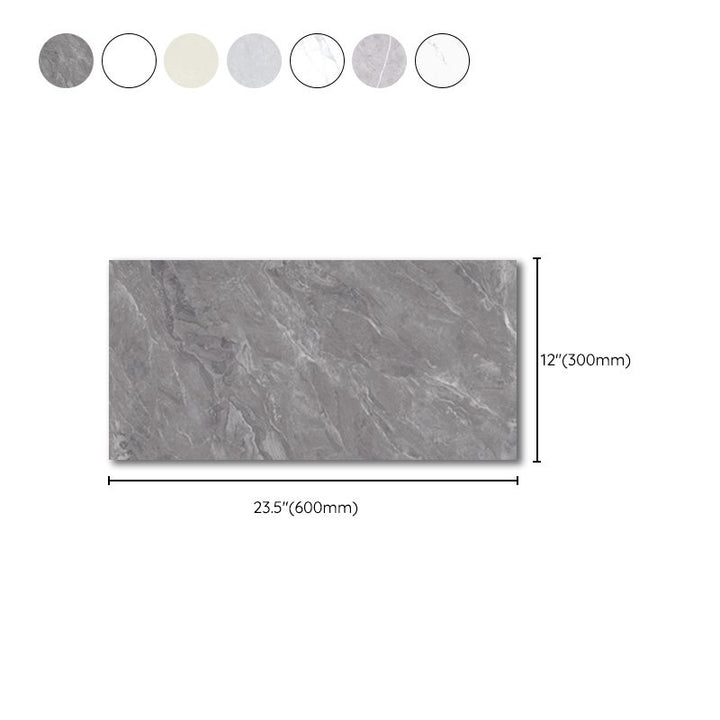 BowLift | Rectangular Mold Resistant Tile PVC Single Peel & Stick Tile for Splashback Wall