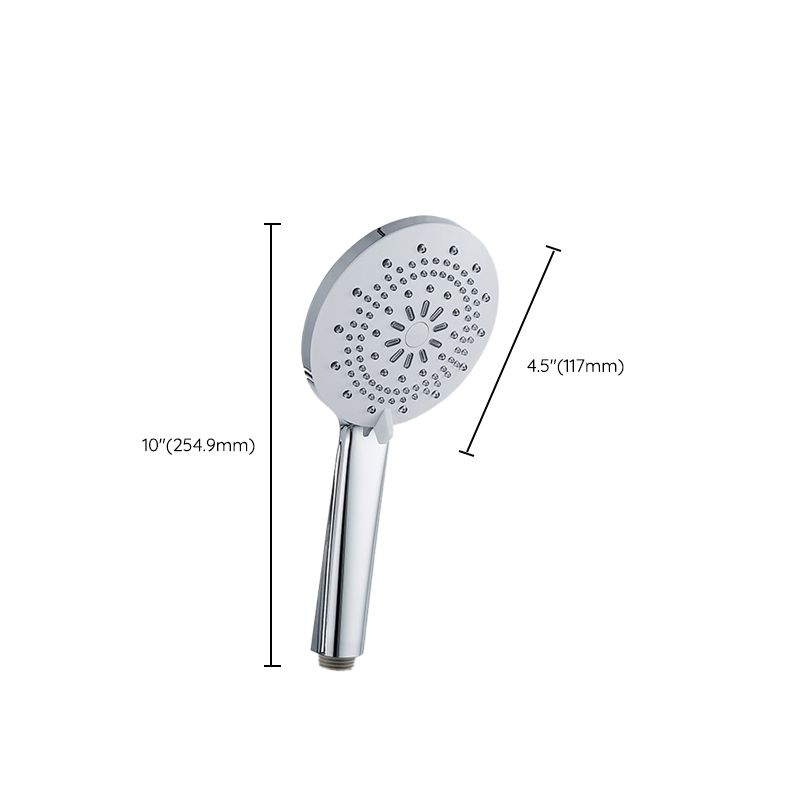 BowLift | Modern Style Round Handheld Shower Bathroom Metal Wall-Mounted Hand Shower