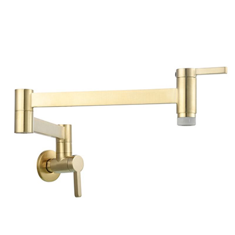 BowLift | Beautiful Wall Mounted Brass Fixtures Stain Resistant Wall Mounted Bathroom Faucet