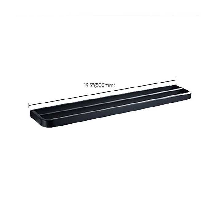 BowLift | Modern Bathroom Hardware Set Bathroom Shelf Towel Bar Black Bathroom Hardware Set