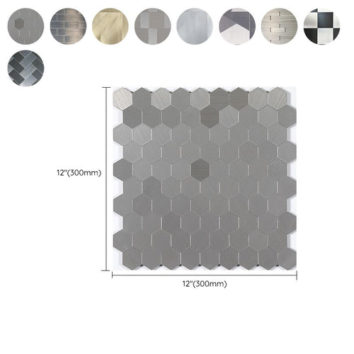 BowLift | Square Peel & Stick Mosaic Tile Waterproof Mosaic Tiles Wallpaper