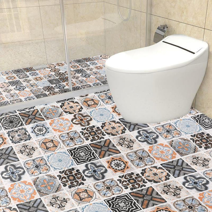 BowLift | Floor covering Indoor Vinyl Ceramic Geometric Pattern Peel and Stick Flooring Vinyl