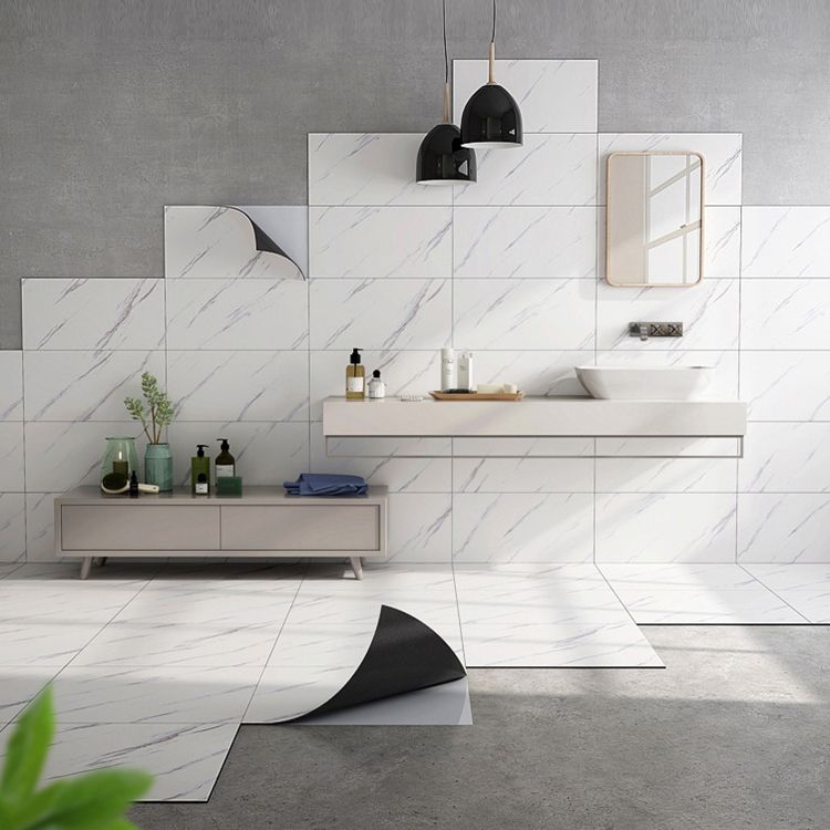 BowLift | Single Tile Wallpaper PVC Rectangular Peel and Stick Splashback