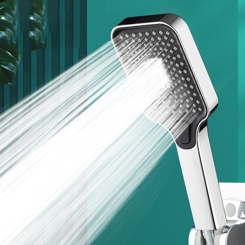 BowLift | Contemporary Rectangular Hand Shower Adjustable Spray Pattern Showerhead