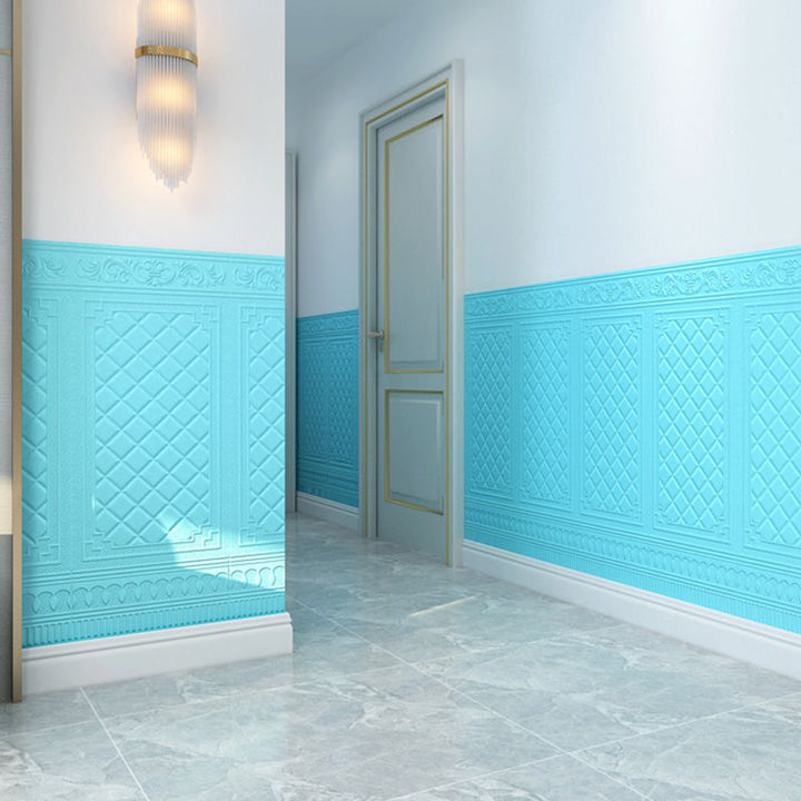 BowLift | Glam Style Wall Cladding Living Room Peel and Stick 3D Embossed Waterproof Wall Cladding